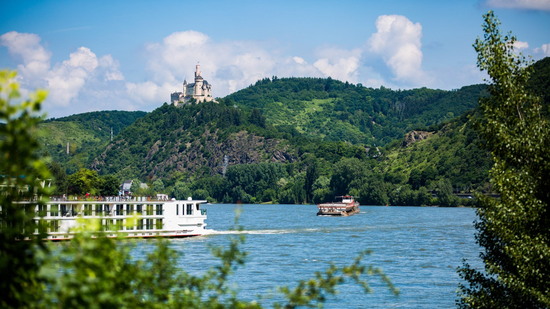 Blick auf die Marksburg | © Henry Tornow