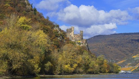 Burg Rheinstein im Herbst | © Friedrich Gier, Romantischer Rhein Tourismus GmbH