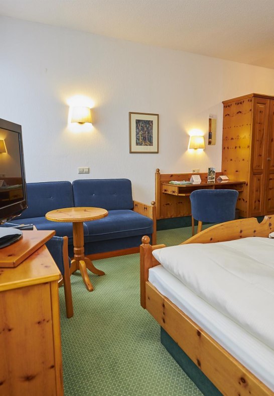 Doppelzimmer mit TV | © Hotel-Restaurant Alter Posthof