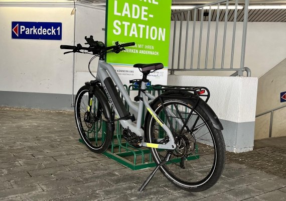 Fahrrad- Ladestation | © Andernach.net