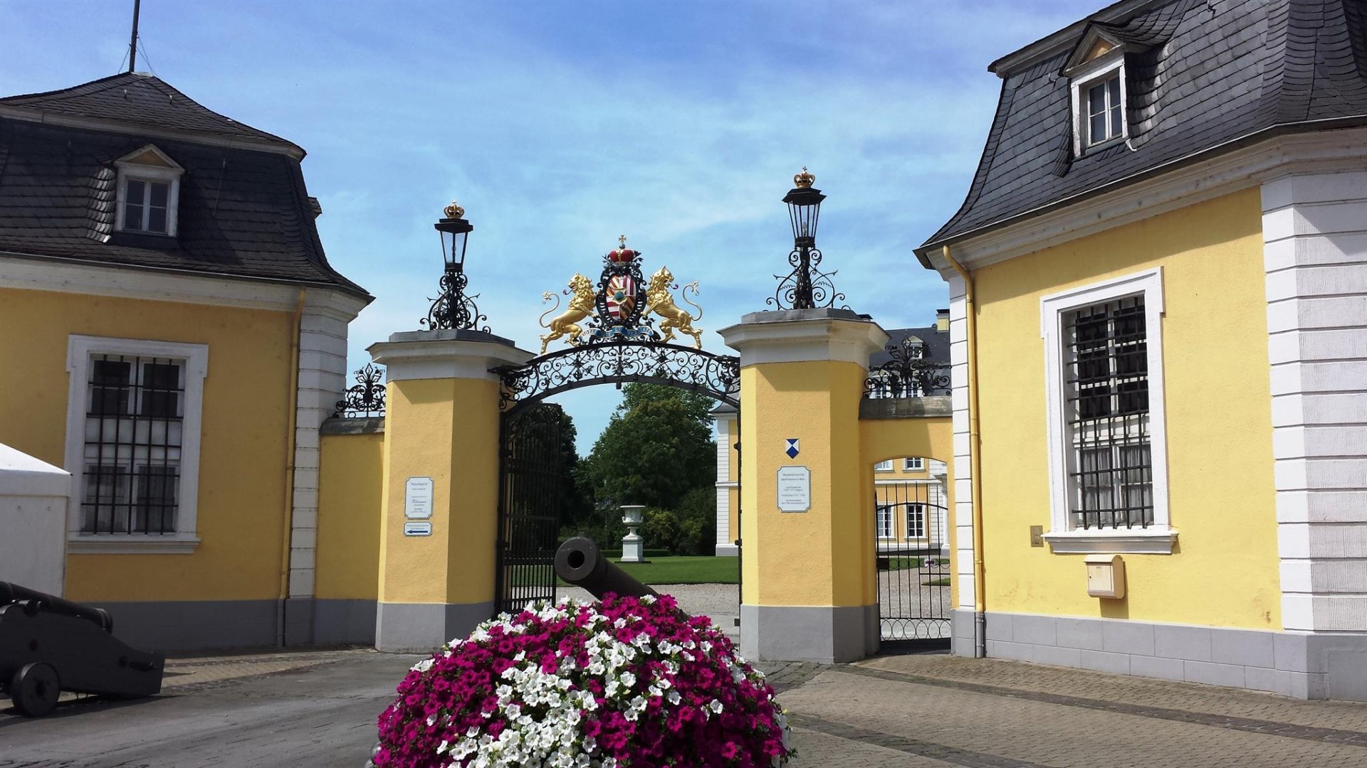 Schloss Neuwied Eingang | © Romantischer Rhein Tourismus GmbH