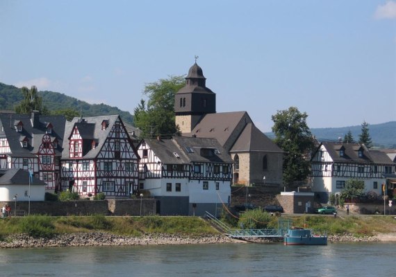 Rheinansicht Spay | © Tourist Information Erlebnis Rheinbogen