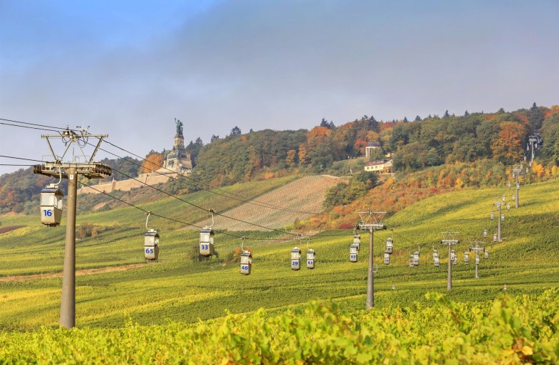 Seilbahn im Herbst | © Marlis Steinmetz