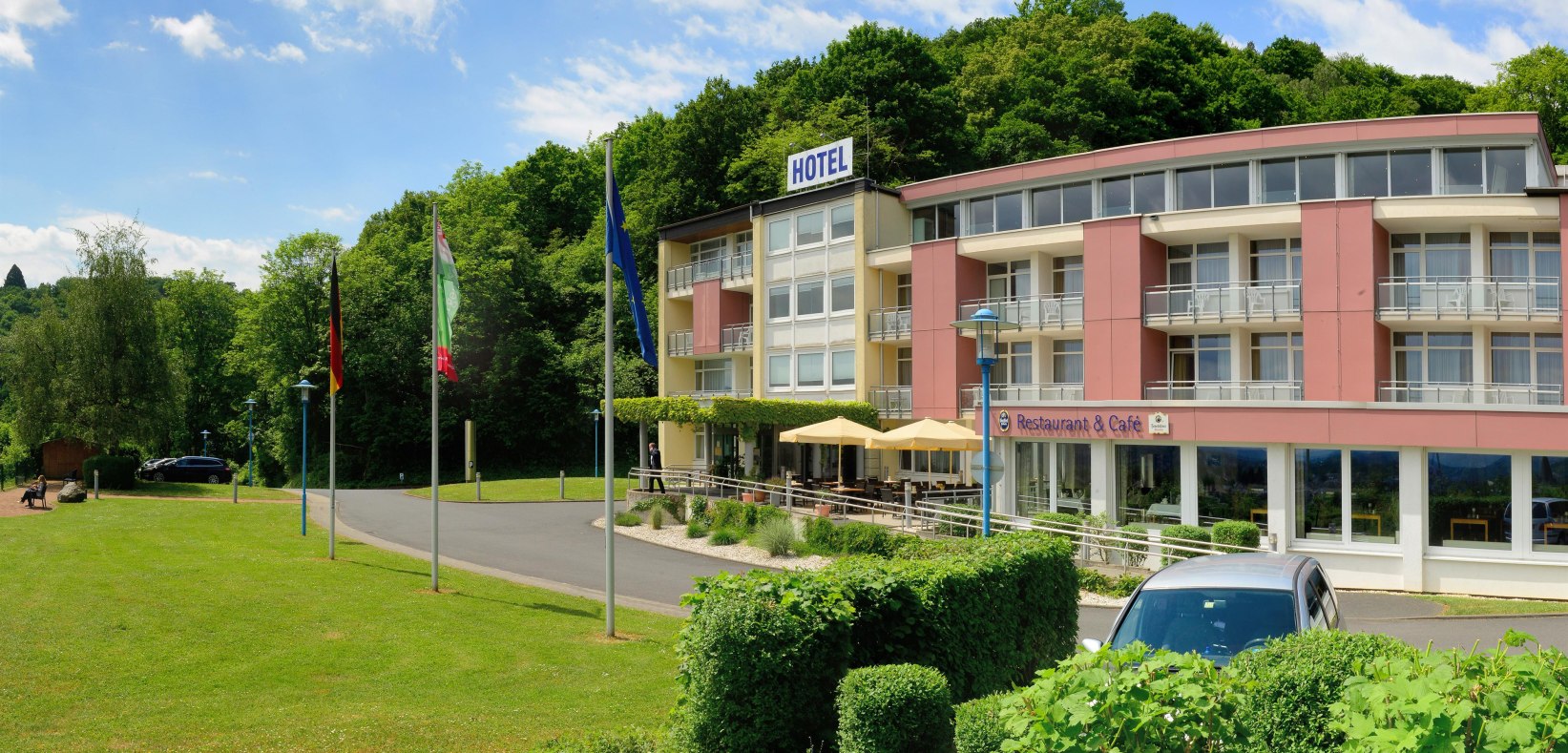 Hotel Außenansicht | © Hotel Haus Oberwinter