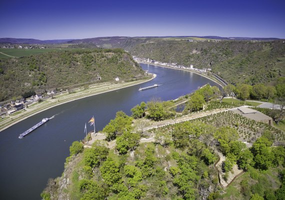 Drohnenaufnahme Loreley | © Loreley Touristik