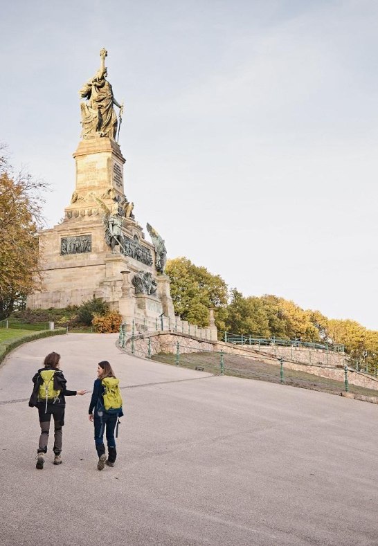 Blick auf das Niederwalddenkmal | © Marco Rothbrust-Romantischer Rhein Tourismus GmbH