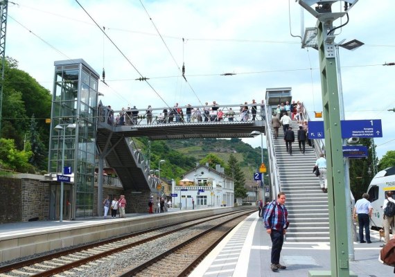 Gleisanlage Bacharach | © Sabine Pilger