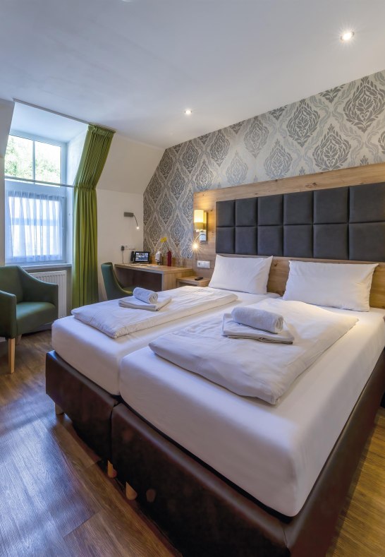 Standard Doppelzimmer Haupthaus | © AKZENT Hotel Roter Ochse-Familie Kochhäuser