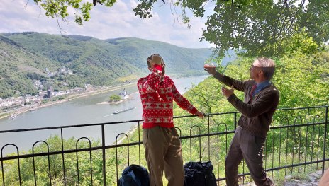 Willi und Ernst auf dem Sauzahn | © TI Hunsrück-Mittelrhein