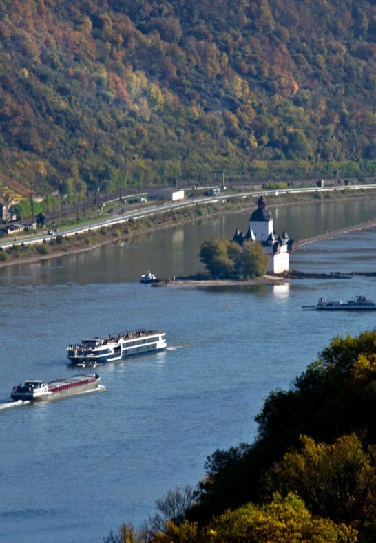 Kaub von Ober | © Edgar Kirdorf