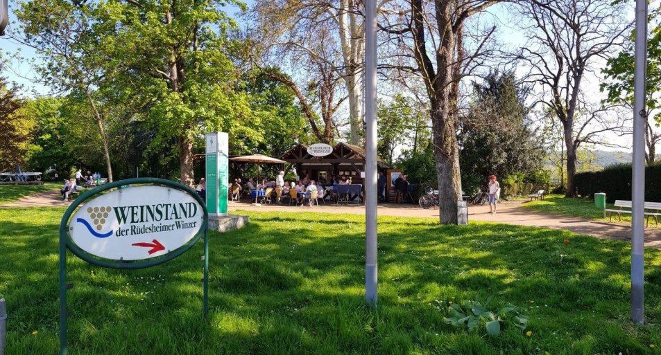 Weinprobierstand Bleichstraße | © Rüdesheim Tourist Ag