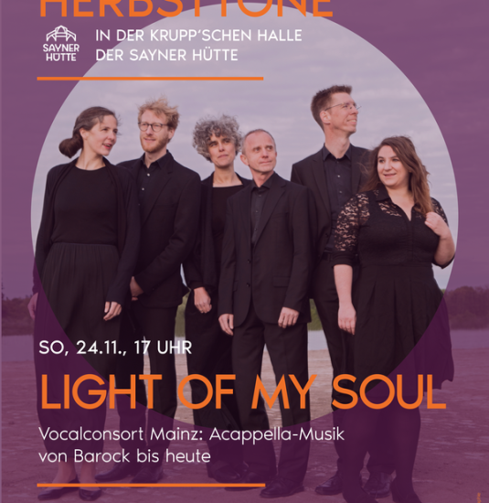 Herbsttöne 5 Vocalconsort Mainz | © Stiftung Sayner Hütte