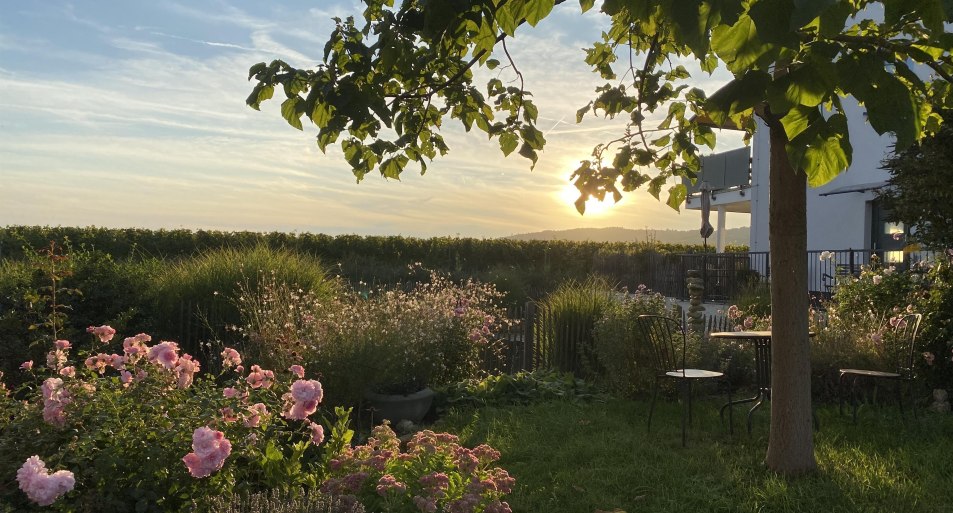 Ausblick aus dem Garten | © Leonie Magnus