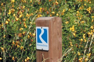 Rheinsteig marker hoofdpad | © Romantischer Rhein Tourismus GmbH