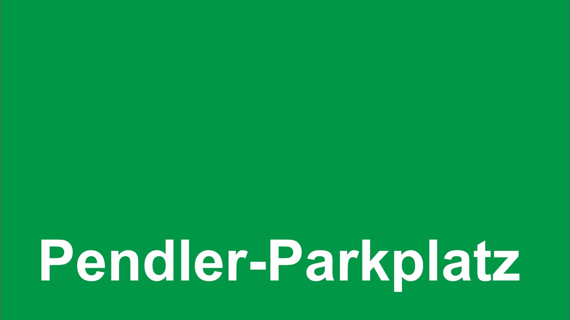 Pendler-Parkplatz | © T. Biersch